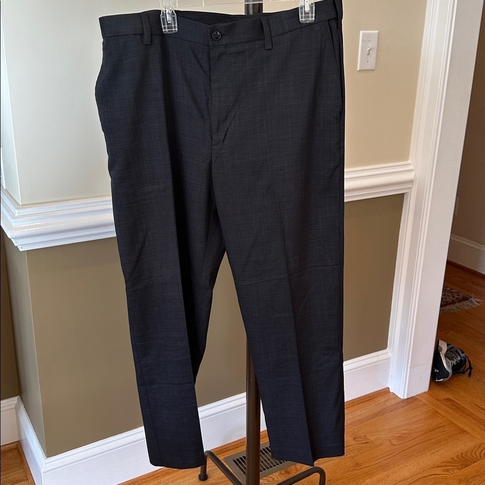 Savane dark Gray Herringbone Pants